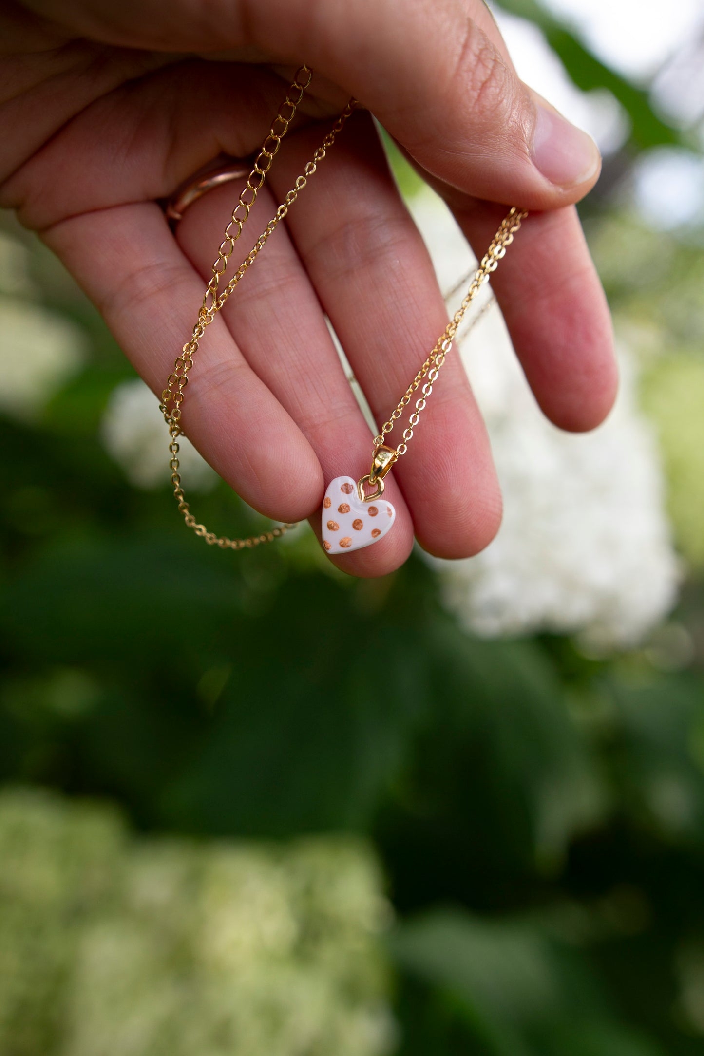 Necklace - RED HEART