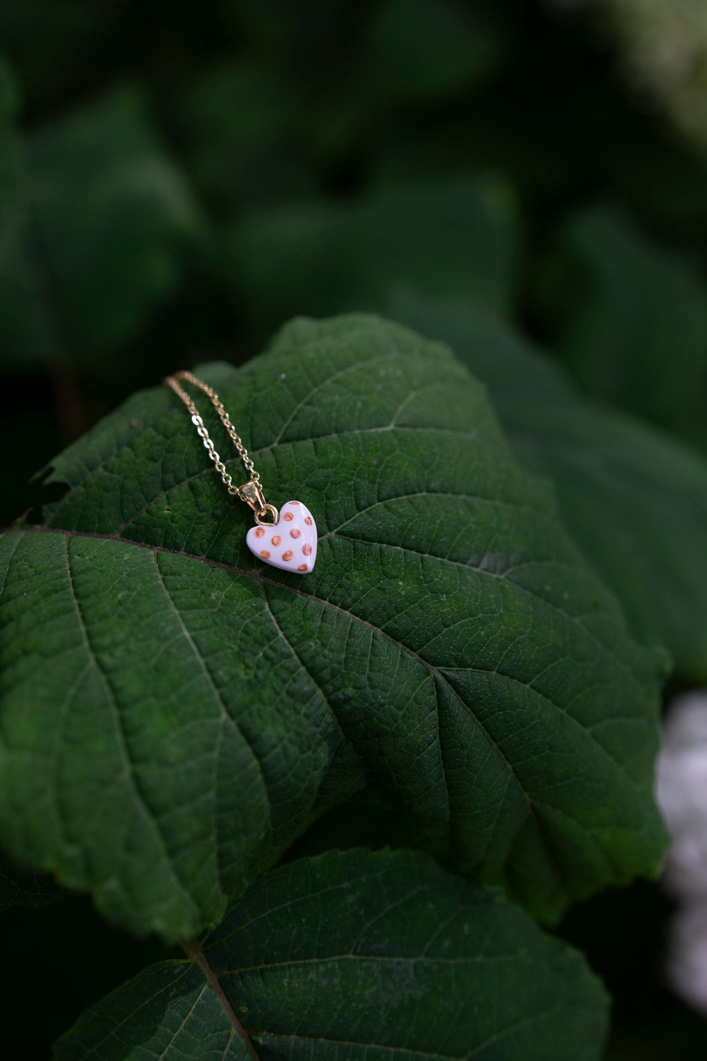 Necklace - RED HEART