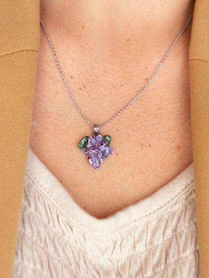 Komplekts - CERIŅI GAIŠIE (auskari + kaklarota)