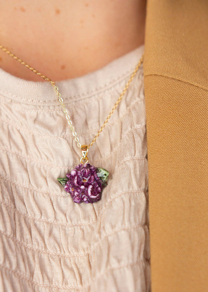 Komplekts - CERIŅI TUMŠIE (auskari + kaklarota)