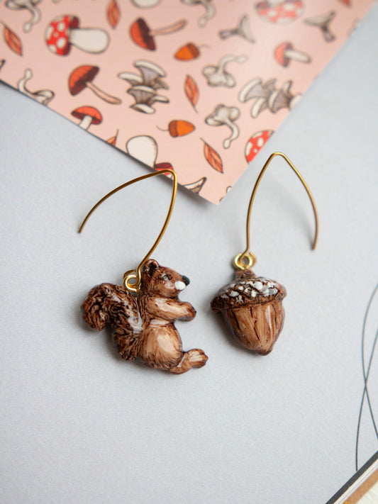 Earrings - SQUIRREL AND TICKLE